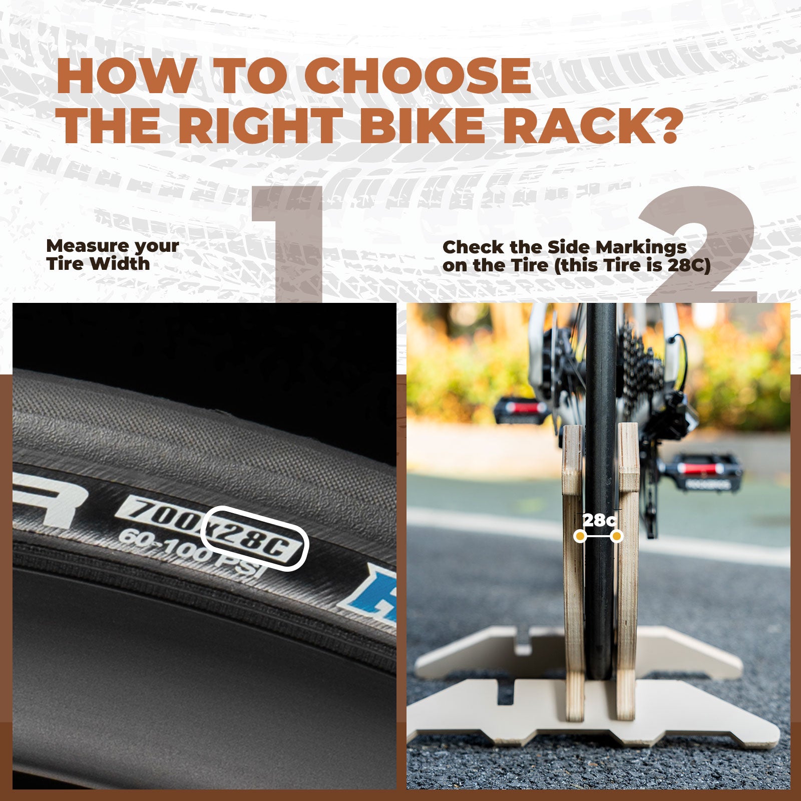 Adjustable Bike Stand Banana-Style