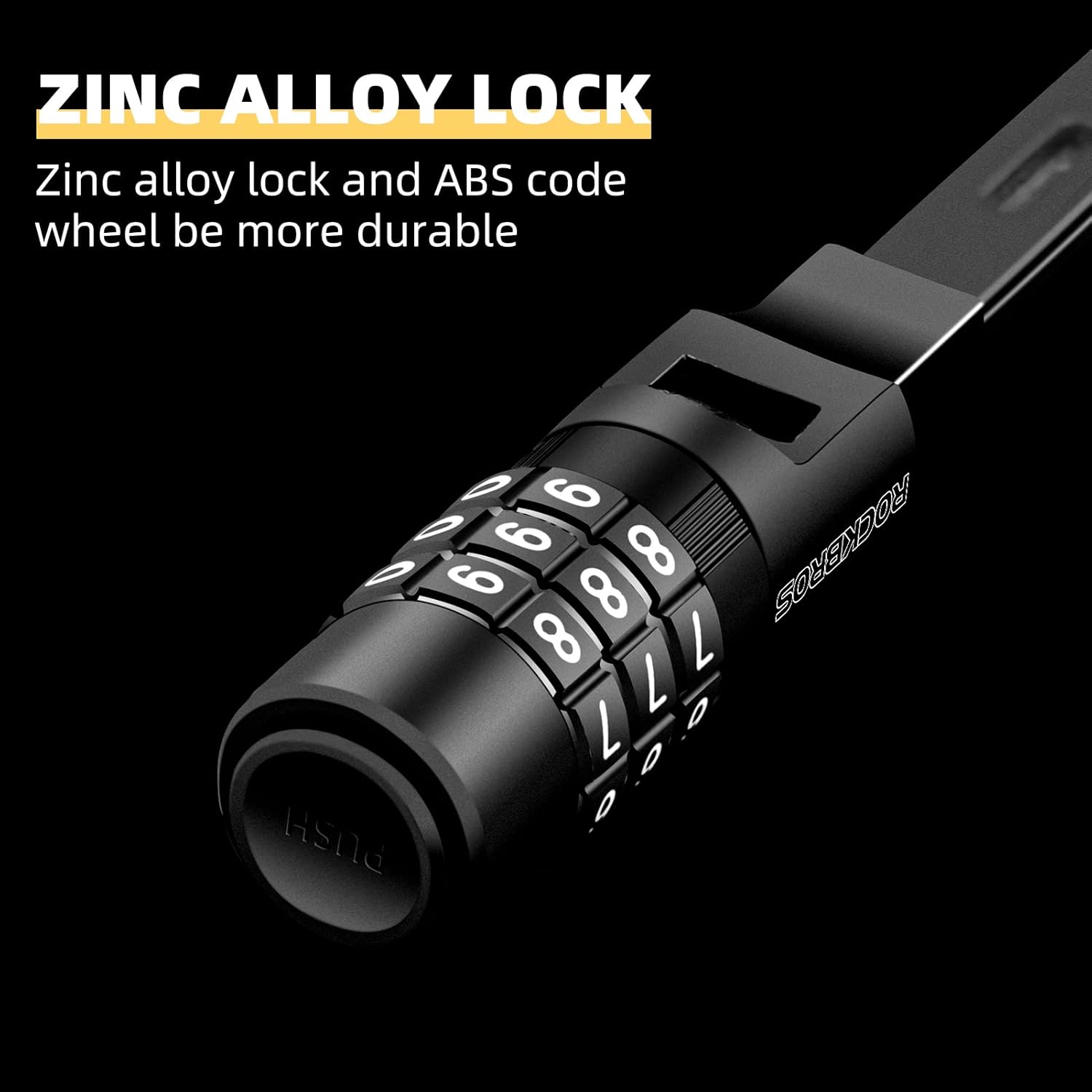 ROCKBROS LCXR Zip Tie Bike Lock Small Cable Lock - ROCKBROS