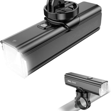 ROCKBROS RHL1000 Bike Headlight 1000 Lumens 4500 mAh IPX6 Waterproof - ROCKBROS