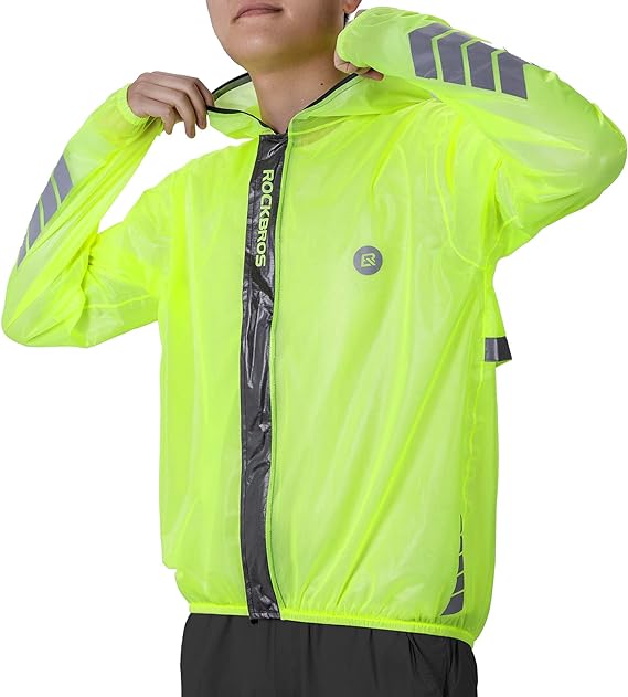 ROCKBROS Cycling Rain Jacket for Men Bike Pants 100% Waterproof