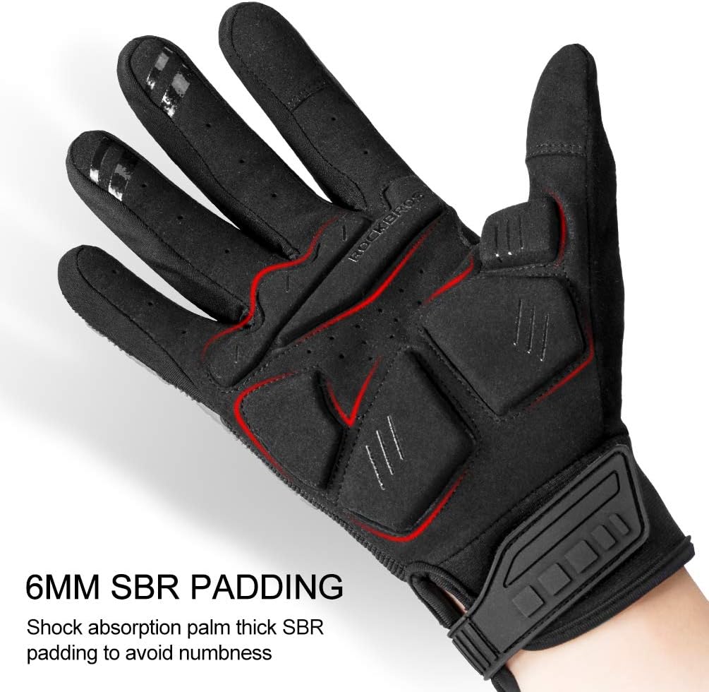 ROCKBROS Mountain Bike Gloves Dirt Bike Gloves - ROCKBROS