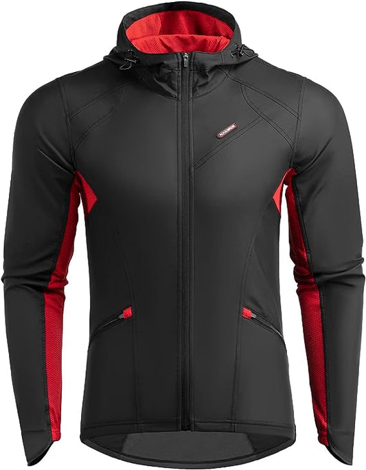 ROCKBROS Cycling Jackets for Men Windproof Winter Lightweight Reflective