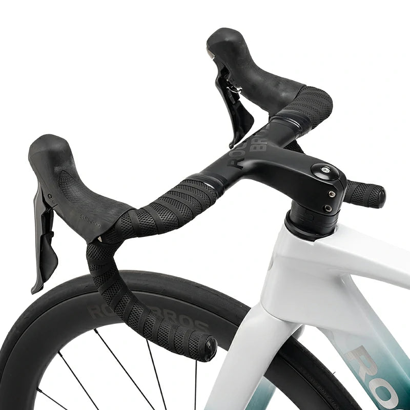 Carbon Fiber Road Bike T700 Shimano 105 Di2 Electronic Hydraulic Disc – Pegasus Blue/Green