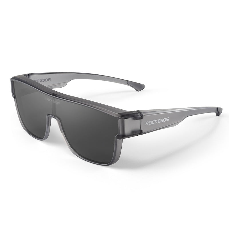 ROCKBROS Polarized Fit Over Glasses Sunglasses UV400 Wrap Around for Men Women - ROCKBROS
