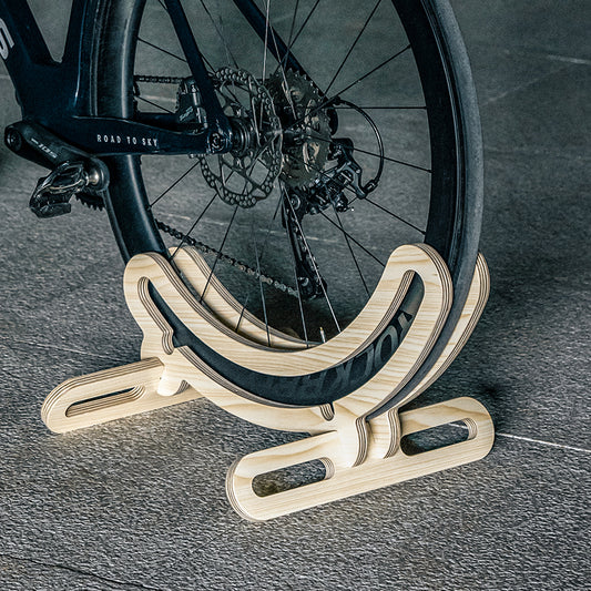 ROCKBROS Stylish Wooden Bike Rack Stable Storage Solution