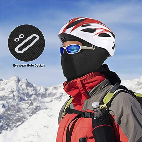 ROCKBROS Ski Mask for Men Women Winter Balaclava Ski Mask Under Helmet