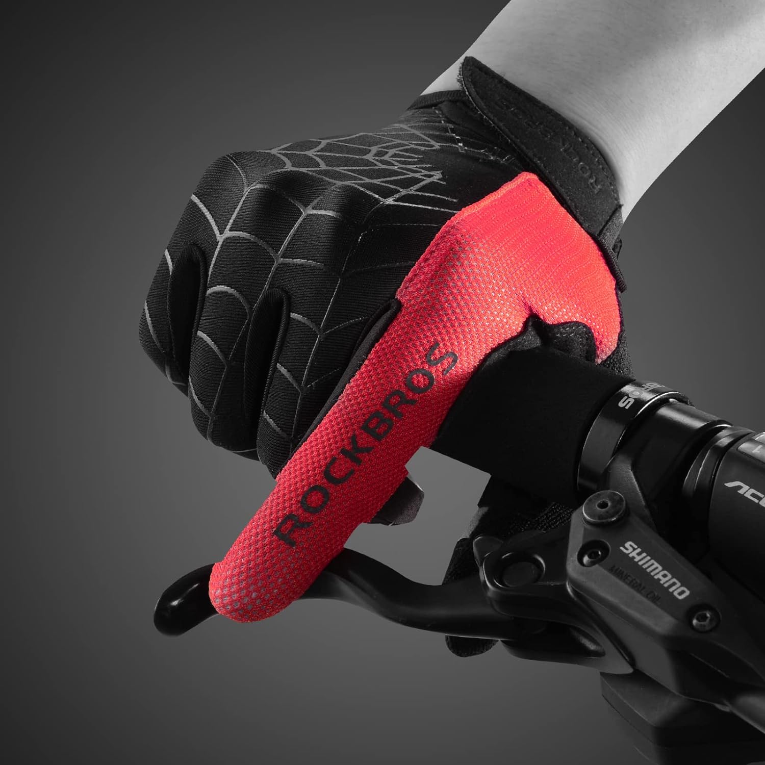 ROCKBROS Windproof Touch Screen Riding MTB Bike Gloves - ROCKBROS