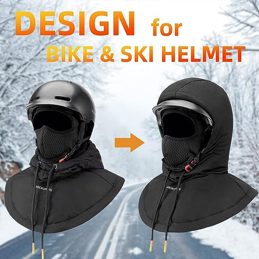 ROCKBROS Ski Mask for Men Women Winter Balaclava Ski Mask Thermal Fleece for Cold Weather