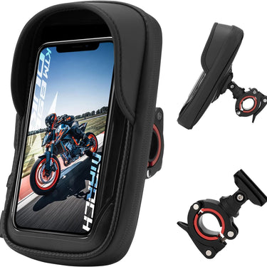 ROCKBROS Motorcycle Phone Mount Waterproof Handlebar Phone Bag