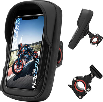 ROCKBROS Motorcycle Phone Mount Waterproof Handlebar Phone Bag