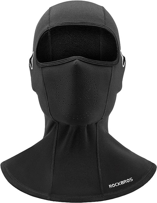 ROCKBROS Ski Mask Balaclava Winter Mask for Men Baclava Cold Weather Thermal (Black 4)