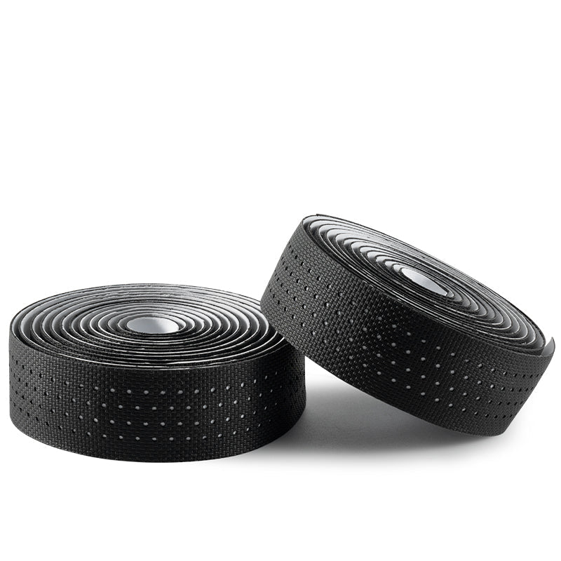 ROCKBROS Silicone PU Bicycle Handlebar Tape Soft Breathable Road Bike Tape Shock-absorption Anti-Slip Gravel Bicycle Handlebar Wrap Drop Bar Belt