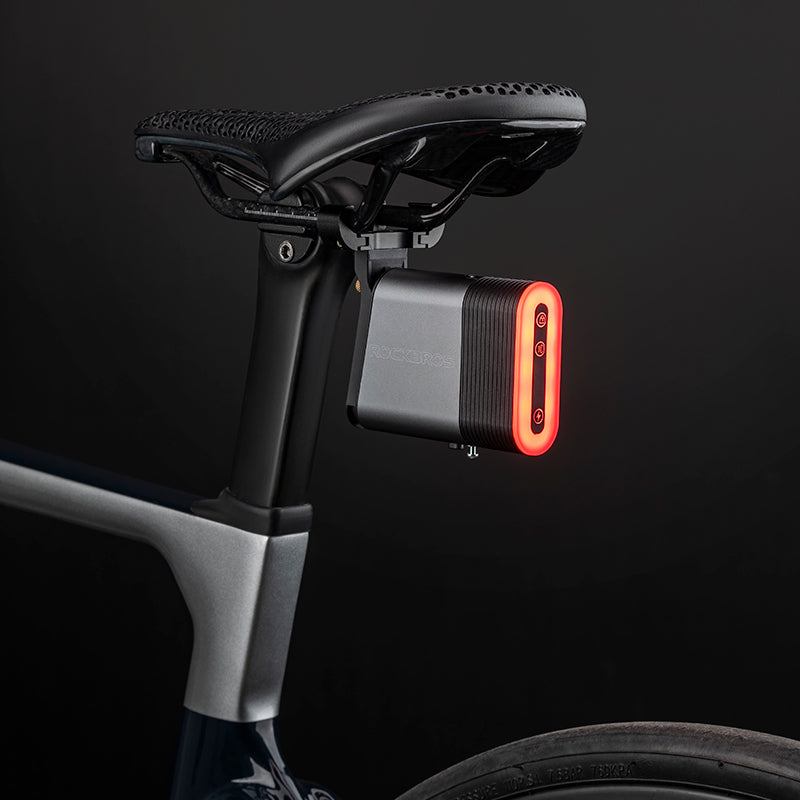 ROCKBROS Smart Bluetooth Lock Light Brake Sensing 5 Modes Diurnal Light - ROCKBROS