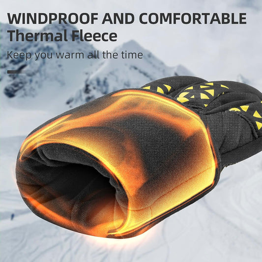ROCKBROS Winter Thermal Cycling Gloves Touch Screen For Cold Weather