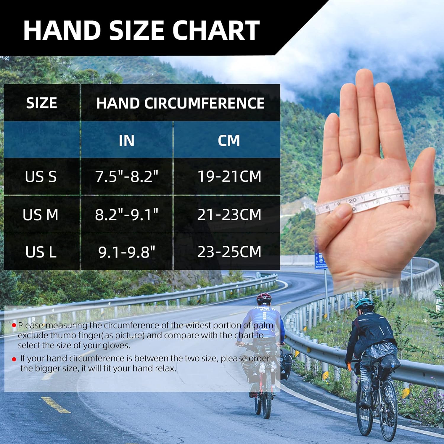 ROCKBROS Windproof Touch Screen Riding MTB Bike Gloves - ROCKBROS