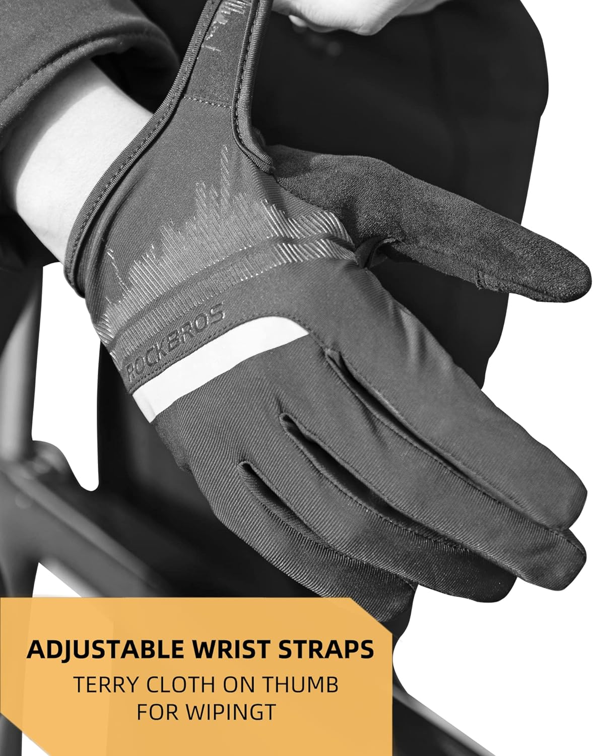 ROCKBROS Cycling Gloves Shock Absorbing Breathable - ROCKBROS