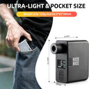 ROCKBROS AS1 Pro Mini Electric Air Bike Tire Pump with 120 PSI Power - ROCKBROS