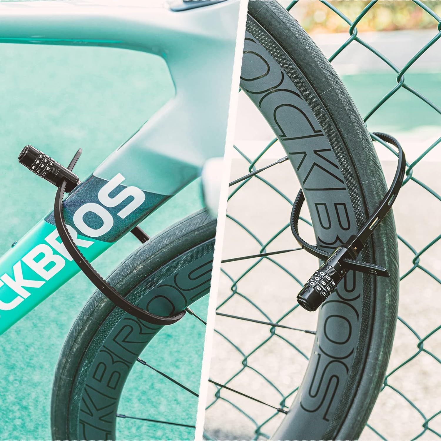 ROCKBROS LCXR Zip Tie Bike Lock Small Cable Lock - ROCKBROS