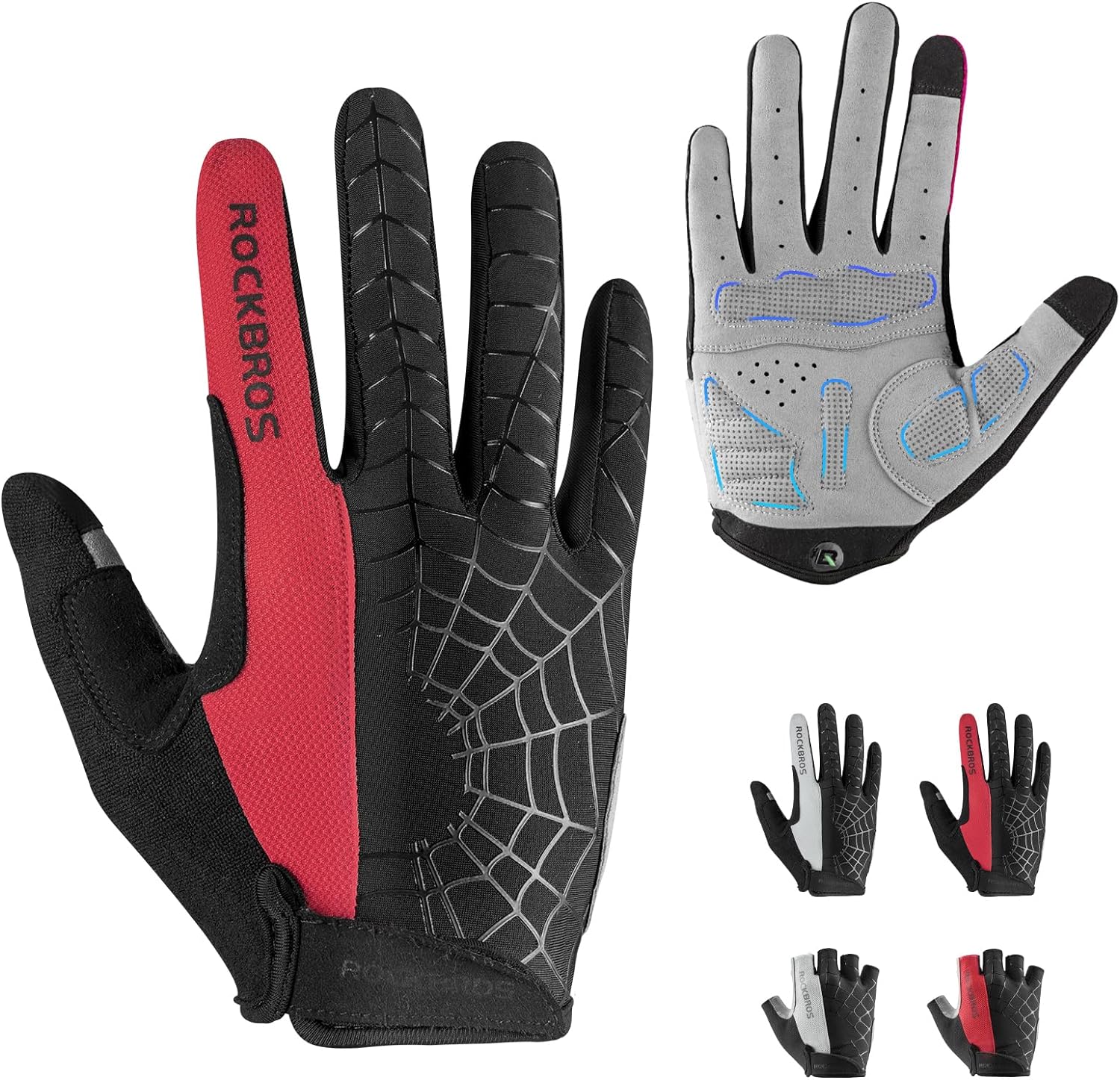 ROCKBROS Windproof Touch Screen Riding MTB Bike Gloves - ROCKBROS