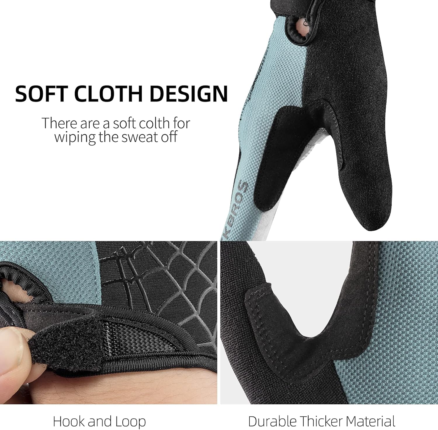 ROCKBROS Windproof Touch Screen Riding MTB Bike Gloves - ROCKBROS