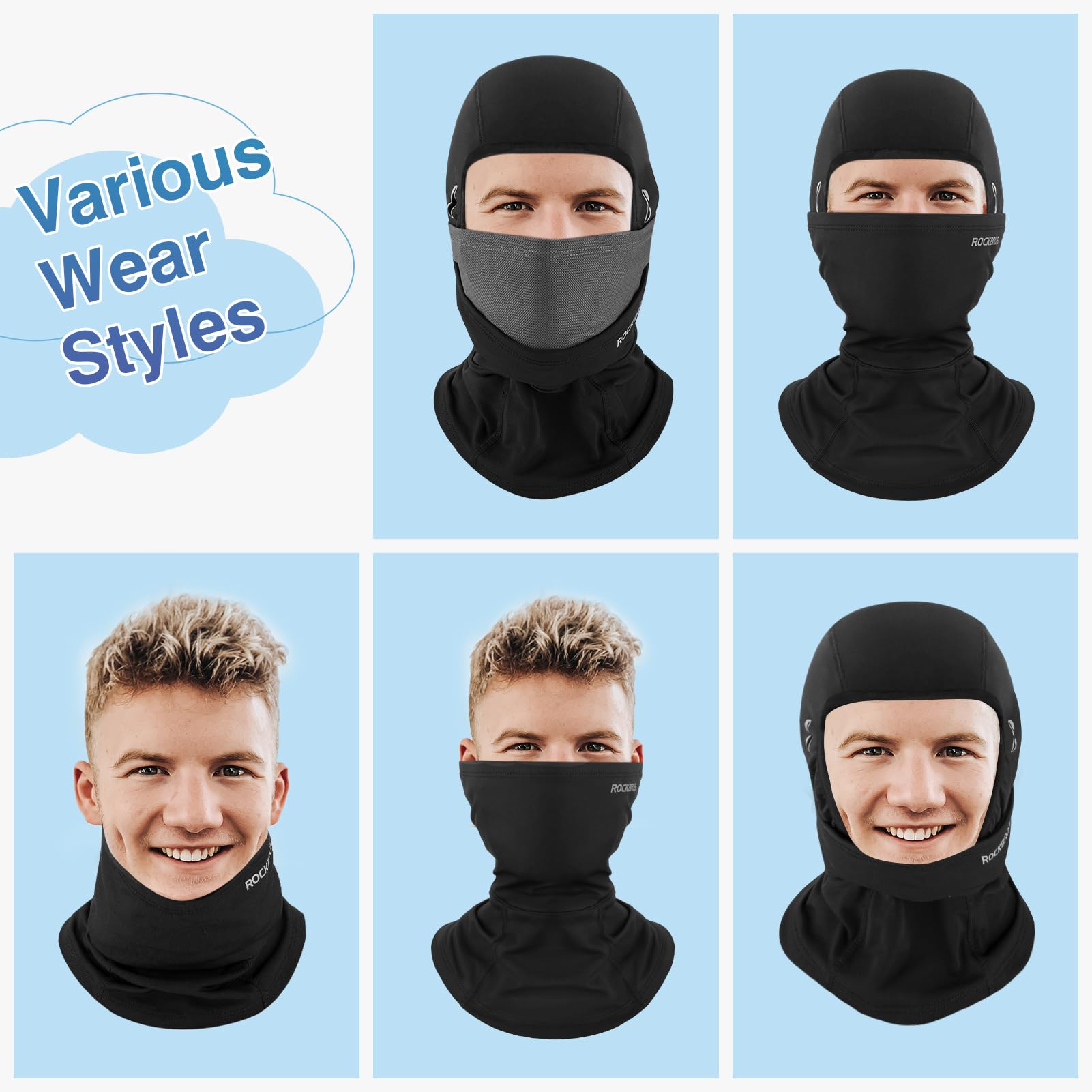 4 Pack Balaclava Ski Face Mask For Men Women,Cooling | Ubuy