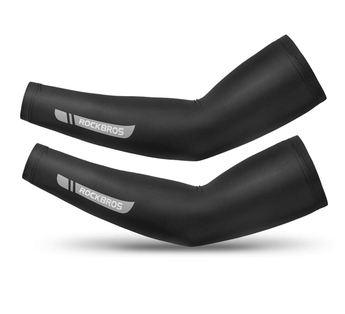 ROCKBROS Sun Protection Arm Sleeves Cooling for Running Golf Fishing Cycling - ROCKBROS