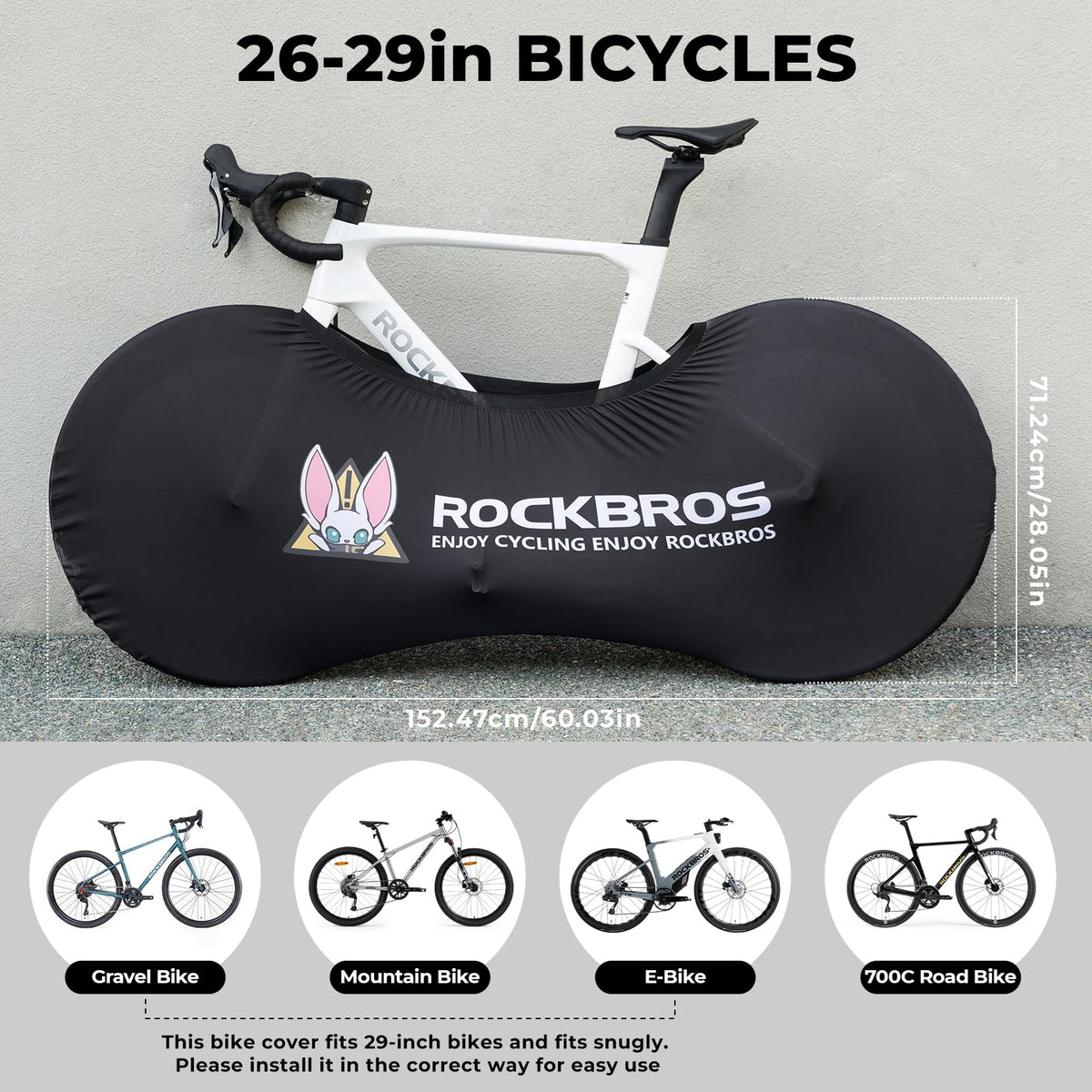 Bike Wheel Covers for 26-29