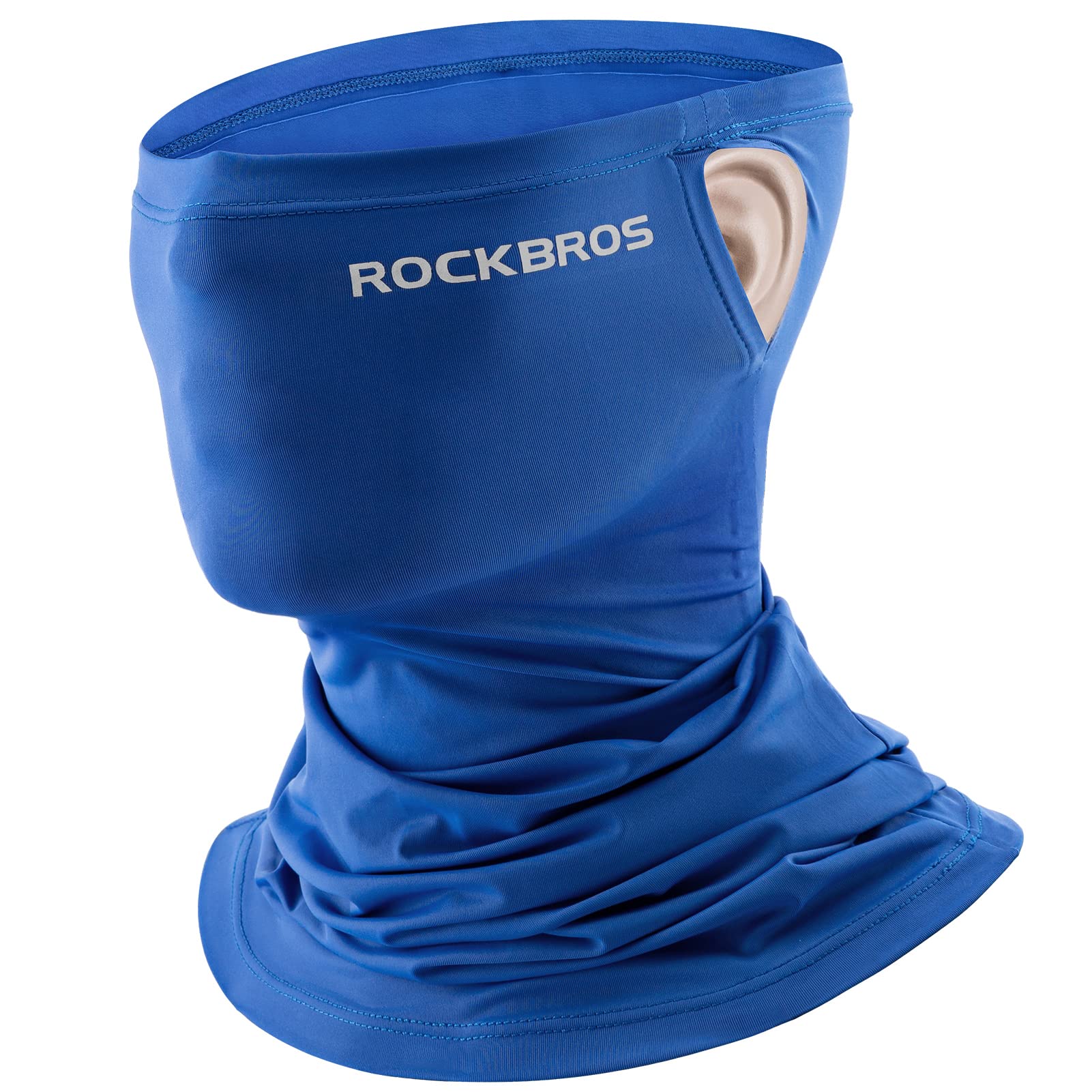 ROCKBROS Cooling Neck Gaiter Face Mask Fishing Scarf Face Cover for Men Women - ROCKBROS