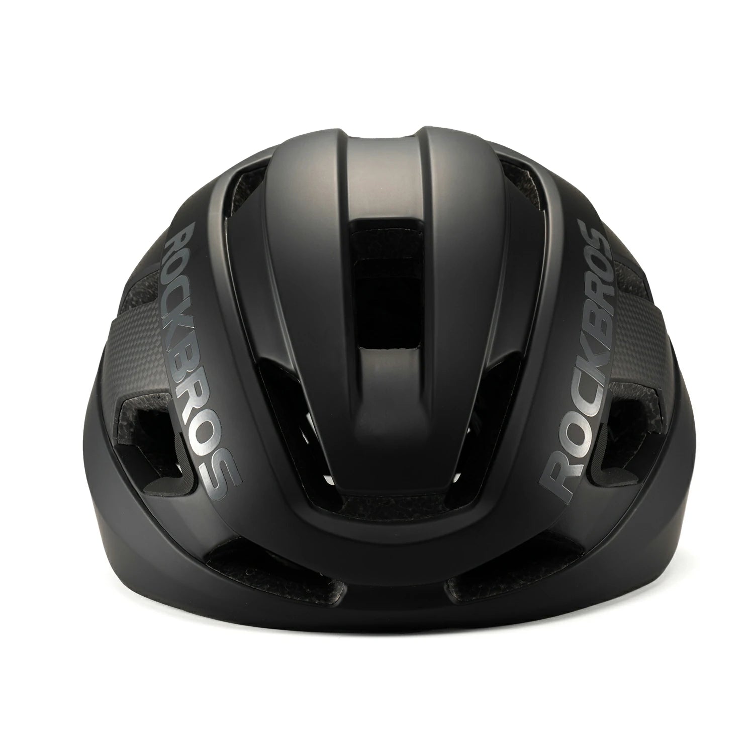 carbon-fiber-cycling-helmet-antibacterial-lining-ventilated-adjustable-fit-3d-grid-safety-protection#color_black