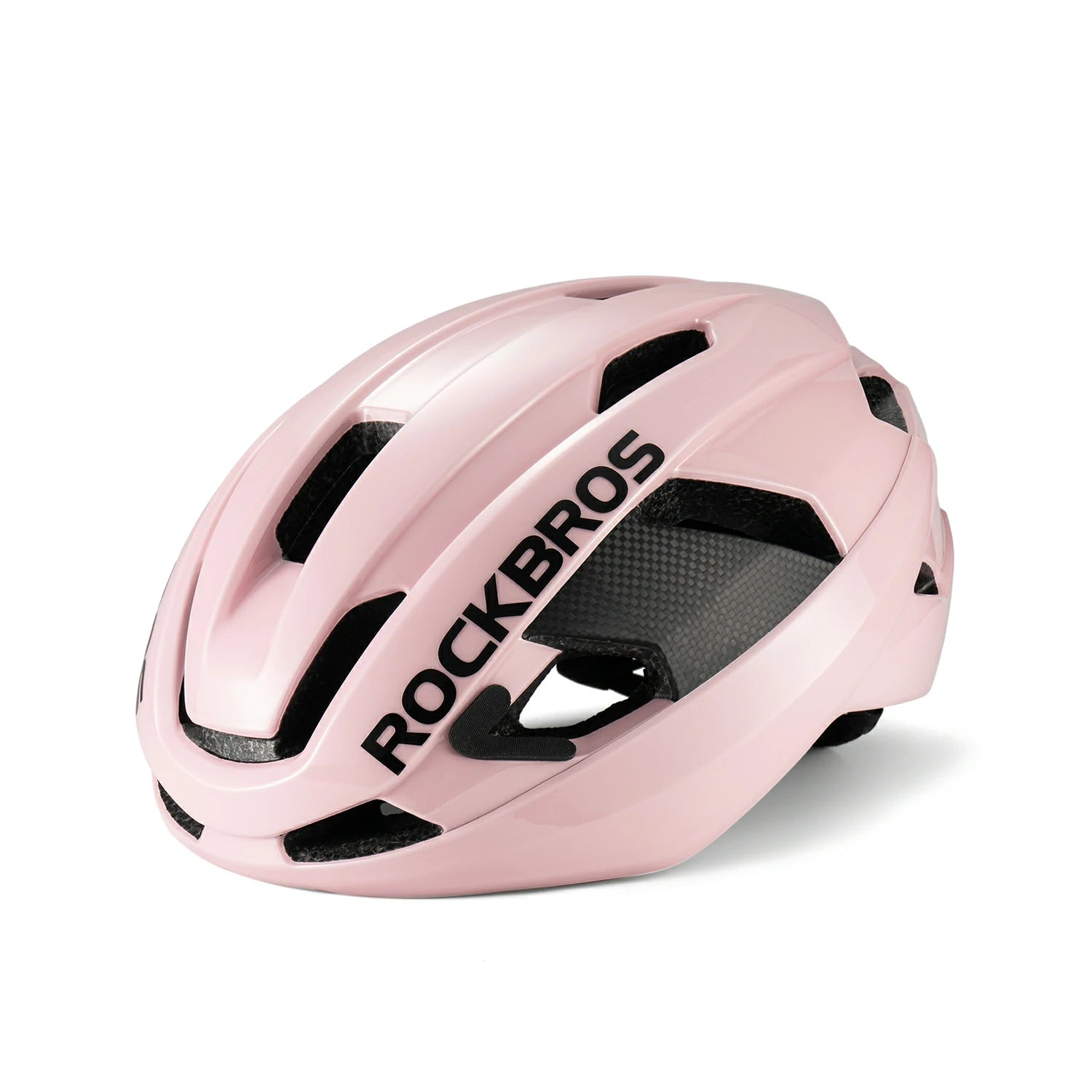 carbon-fiber-cycling-helmet-antibacterial-lining-ventilated-adjustable-fit-3d-grid-safety-protection#color_pink