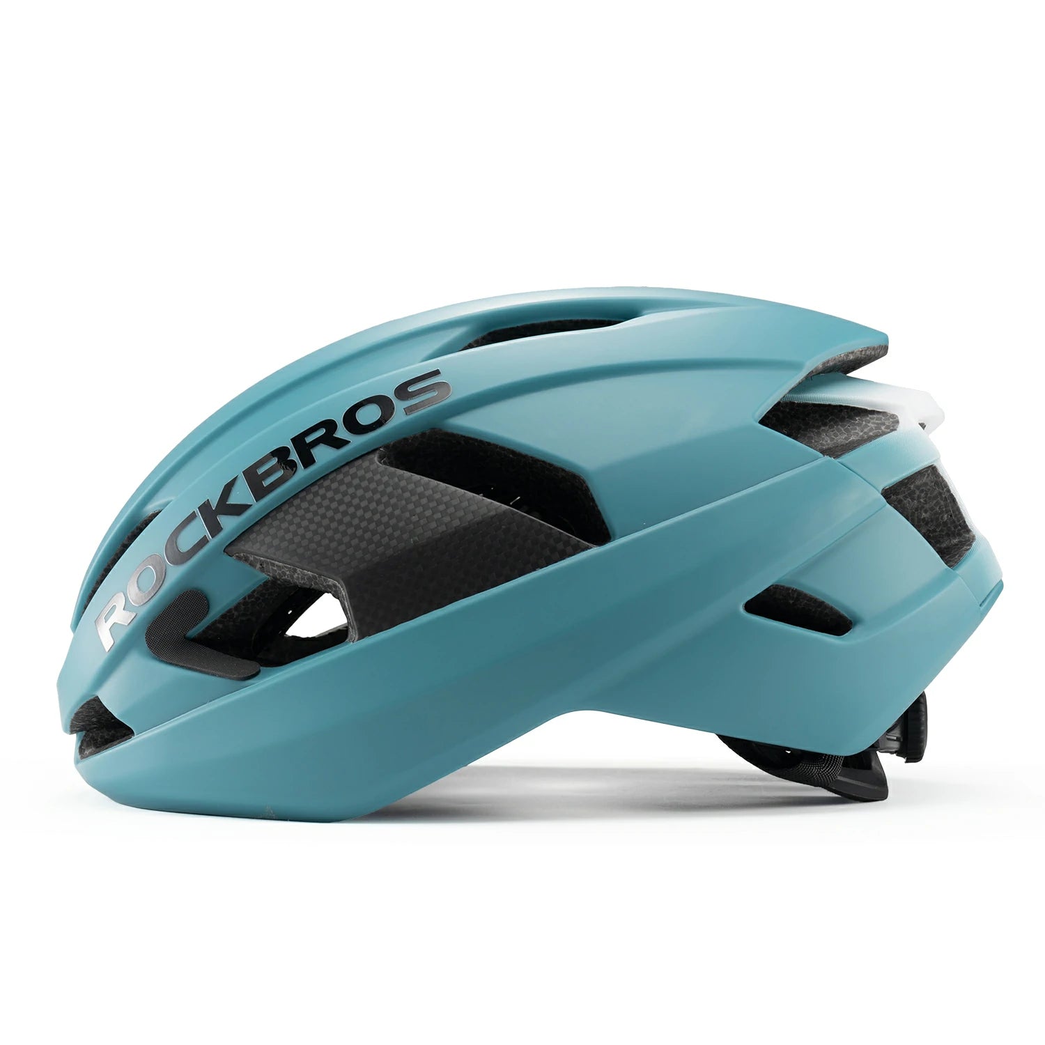 carbon-fiber-cycling-helmet-antibacterial-lining-ventilated-adjustable-fit-3d-grid-safety-protection#color_light blue