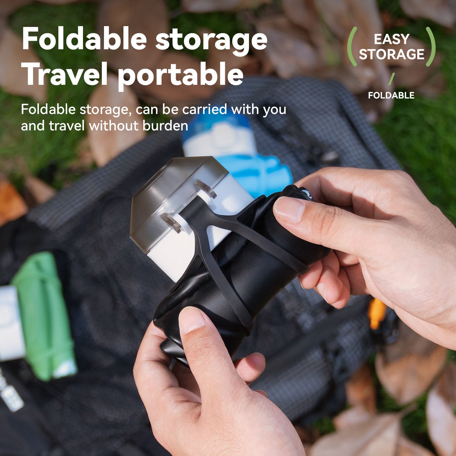 Water Bottle Angled Straight-Fold Soft