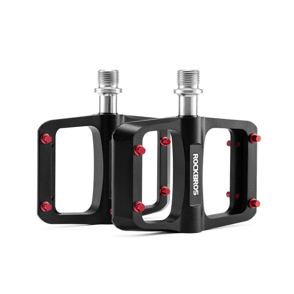 Titanium Axle & Magnesium Alloy 3-Bearing Bike Pedals
