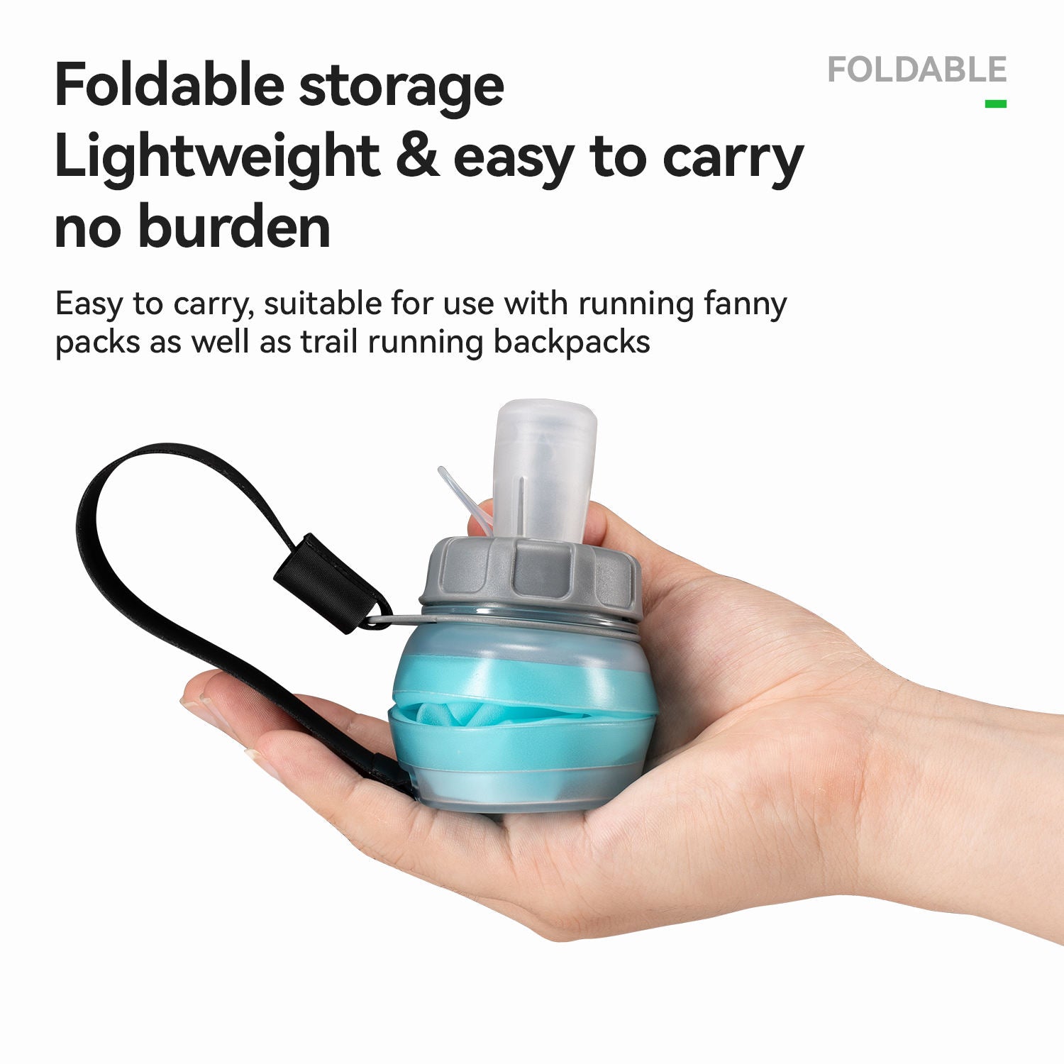 Portable Soft Water Bottle – 500 ML