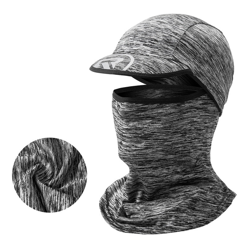 Ice Silk Sun Protection Hood with Brim