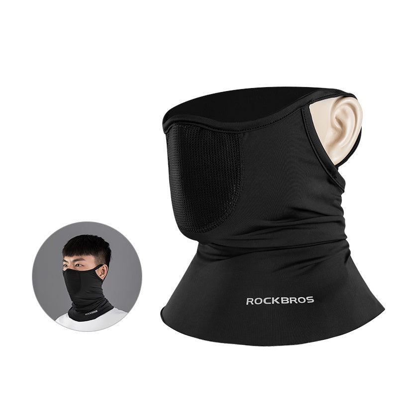 Ear-Hook Ice Silk Neck Gaiter with Filter