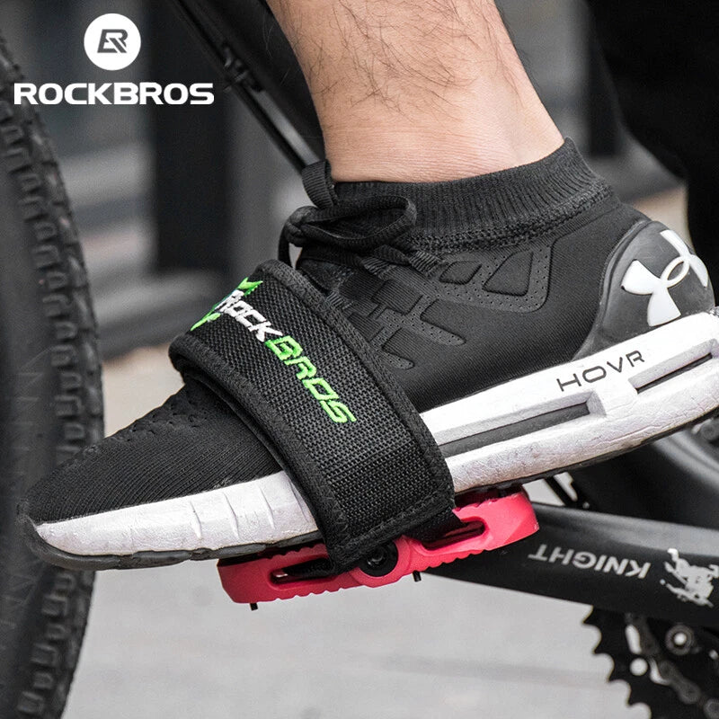 Bike Pedals Cover Cycling Pedal Foot Strap Anti-slip