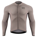 ROAD TO SKY Men's Cycling Long Sleeve Jersey ¢ò Gray