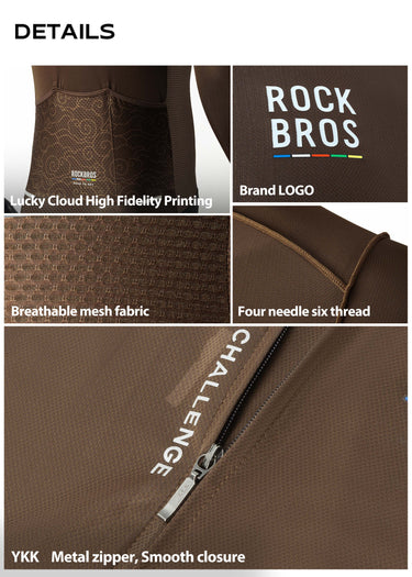 ROAD TO SKY Men's Cycling Long Sleeve Jersey ¢ò 