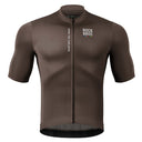 ROAD TO SKY Men's Cycling Short-Sleeved Jersey ¢ò Dark Brown