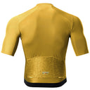 ROAD TO SKY Men's Cycling Short-Sleeved Jersey ¢ò Yellow-Brown