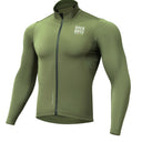 ROCKBROS Road-to-Sky Windproof Warm Jacket #Color_Army Green