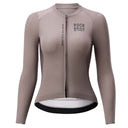 ROAD TO SKY Women's Cycling Long-Sleeved Jersey ¢ò Grey