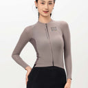 ROAD TO SKY Women's Cycling Long-Sleeved Jersey ¢ò Grey
