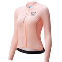 ROAD TO SKY Women's Cycling Long-Sleeved Jersey ¢ò Pink Orange