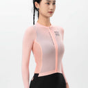 ROAD TO SKY Women's Cycling Long-Sleeved Jersey ¢ò Pink Orange