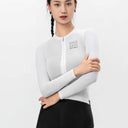 ROAD TO SKY Women's Cycling Long-Sleeved Jersey ¢ò White