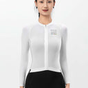 ROAD TO SKY Women's Cycling Long-Sleeved Jersey ¢ò White