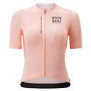 ROAD TO SKY Women's Cycling Short-Sleeved Jersey ¢ò Pink Orange