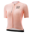 ROAD TO SKY Women's Cycling Short-Sleeved Jersey ¢ò Pink Orange